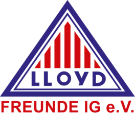 Logo Lloyd-Freunde 2D roter Schriftzug