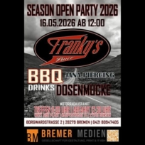 Season Opening Frankys Diner Plakat